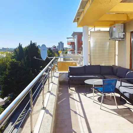 Infinity Terrace Sea View Apartment Nessebar 1Br * נסבר