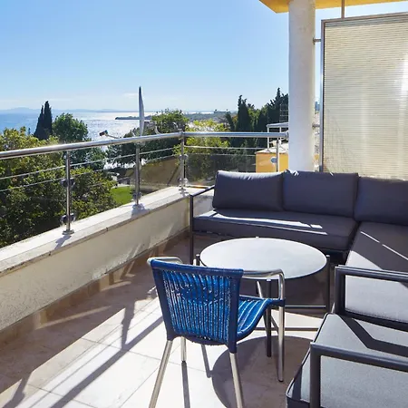 דירה Infinity Terrace Sea View Apartment Nessebar 1Br נסבר
